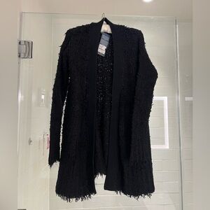 True Religion Black Women's Cardigan